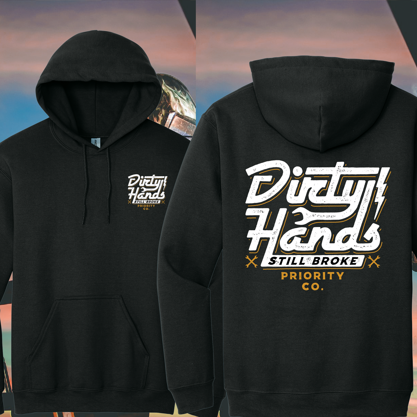 DIRTY HANDS HOODIE