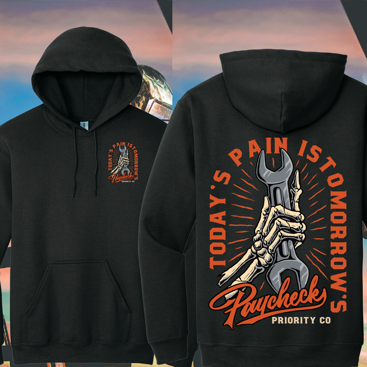 PAYCHECKS HOODIE