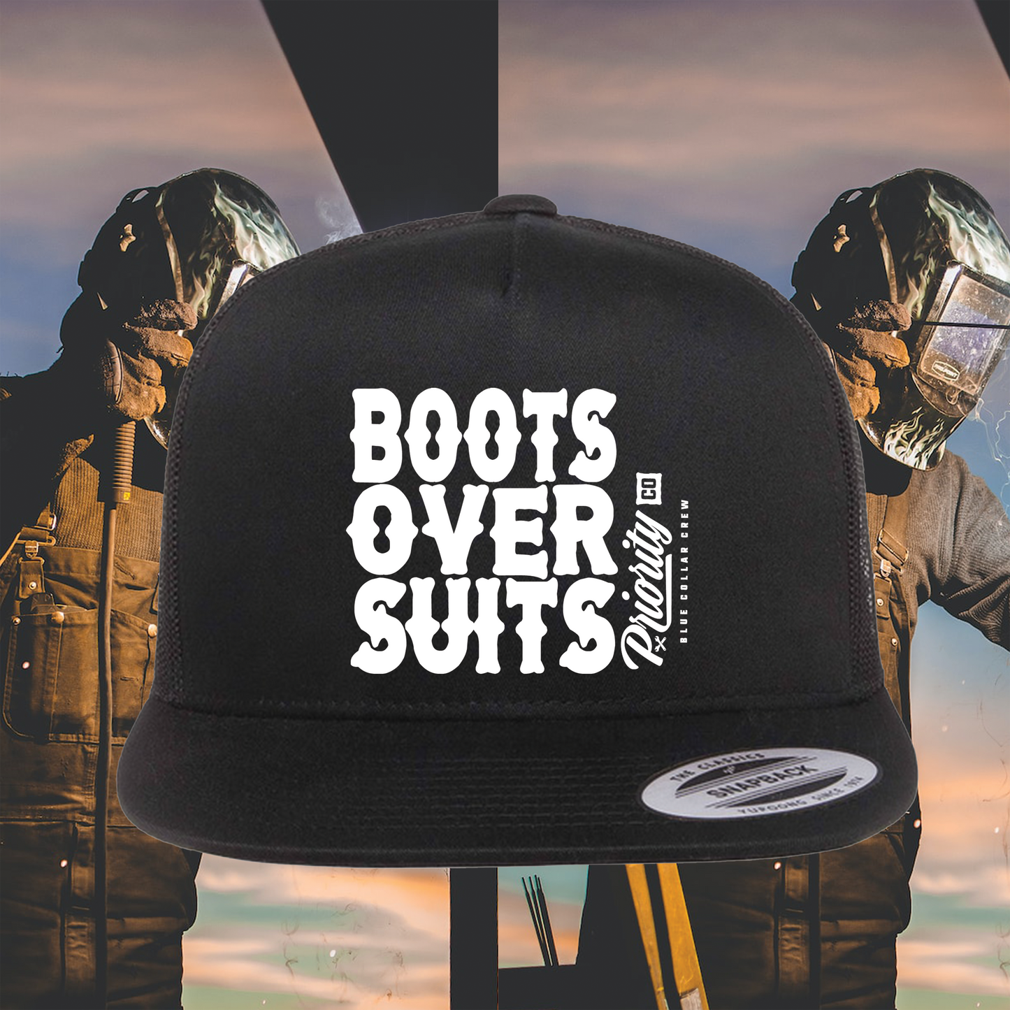 SNAPBACKS BOOTS OVER SUITS