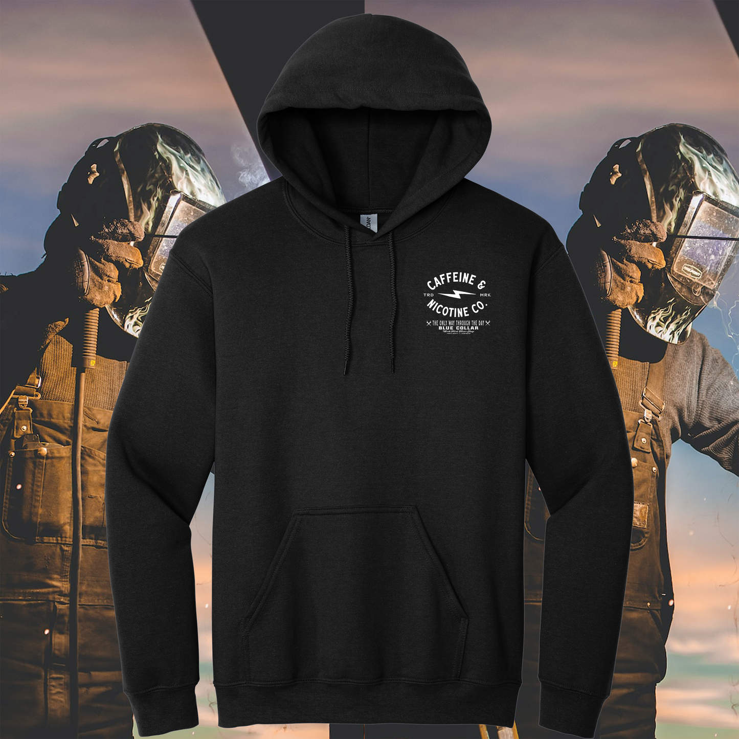 CAFFEINE AND NICOTINE HOODIE