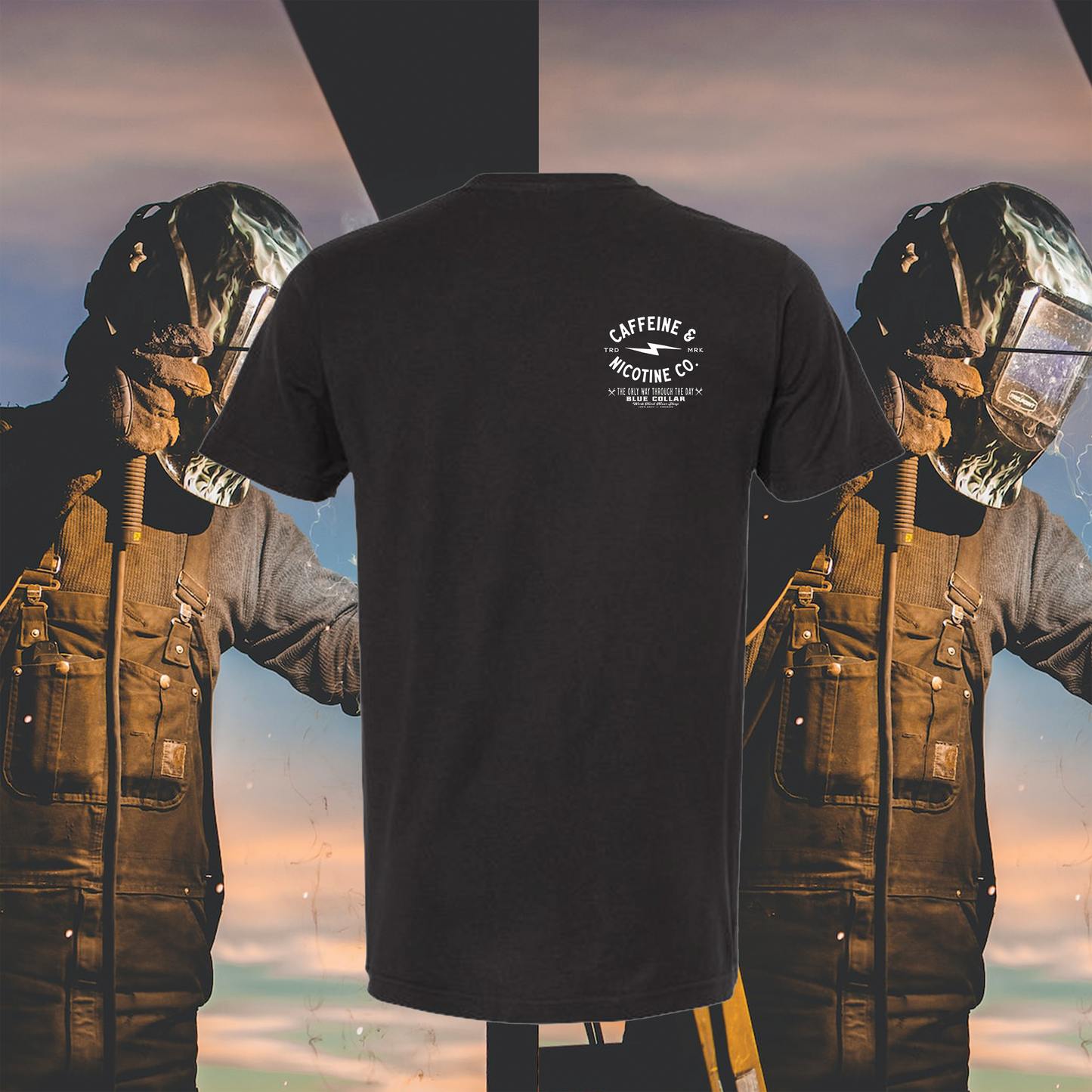 CAFFEINE AND NICOTINE TEE