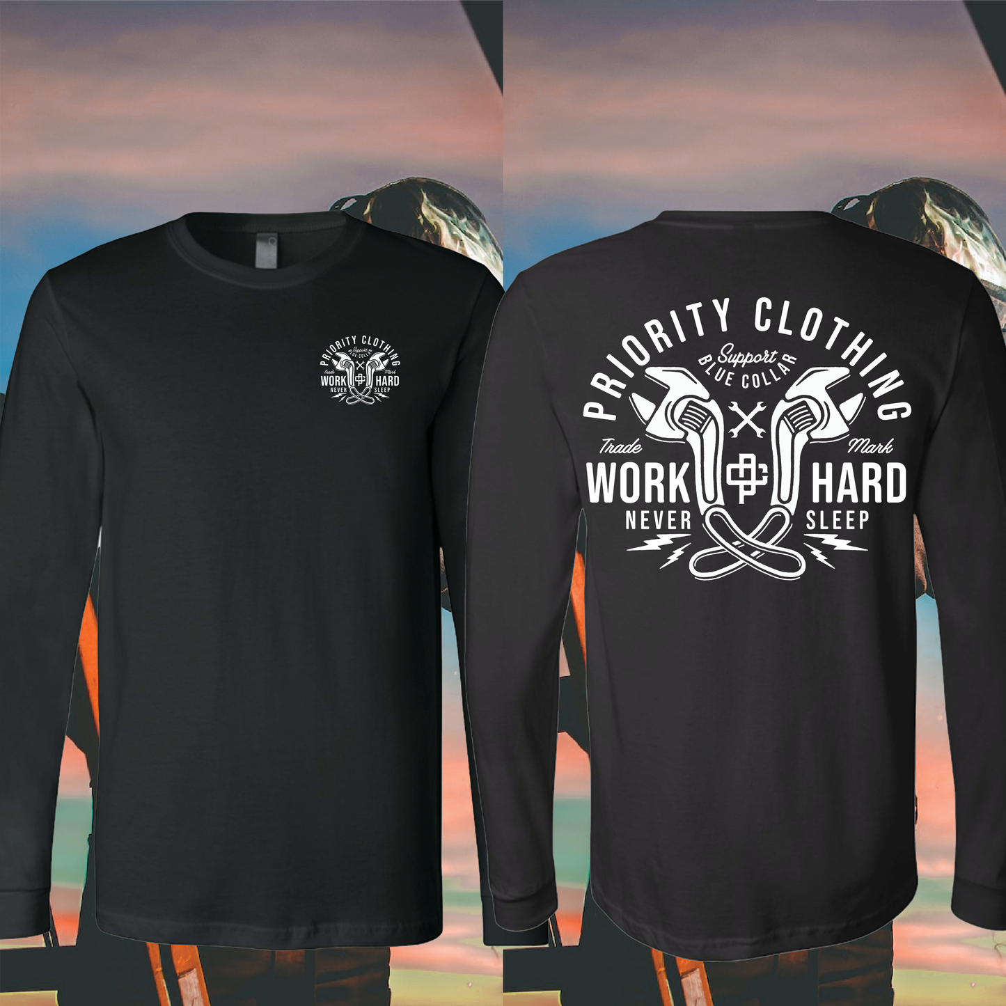 WRENCHED UP LONG SLEEVE