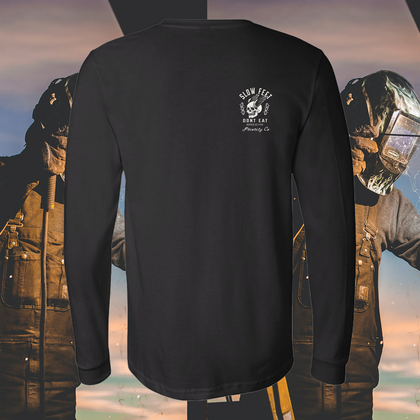 SLOW FEET DON'T EAT LONG SLEEVE