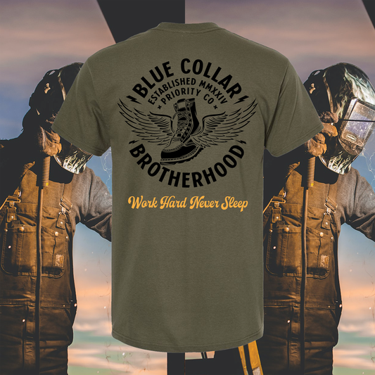 BLUE COLLAR BROTHERHOOD T SHIRT