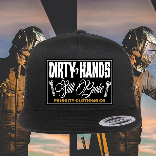 DIRTY HANDS STILL BROKE  SNAPBACK