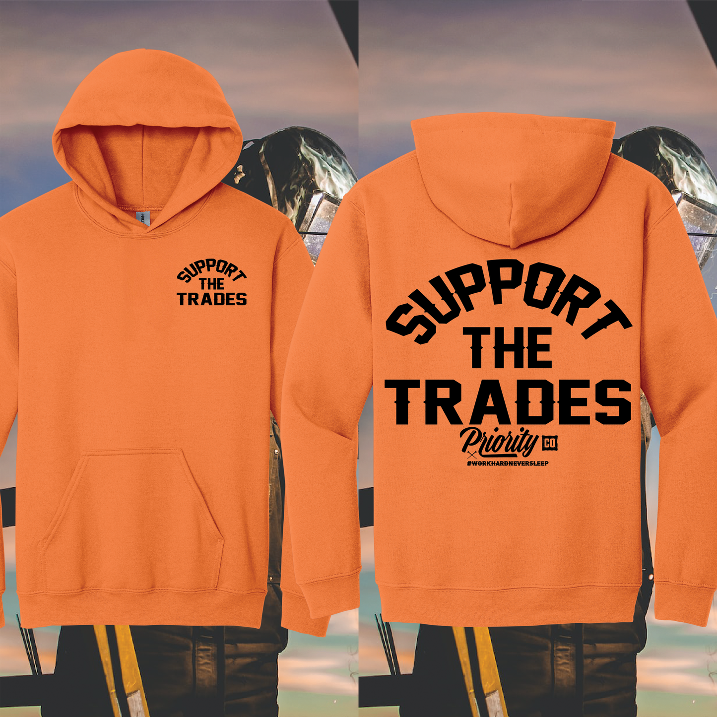 SUPPORT THE TRADES HOODIE