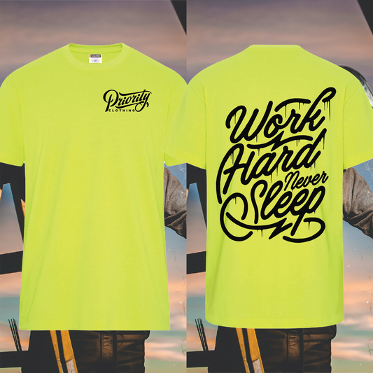NEVER SLEEP HI VIS YELLOW