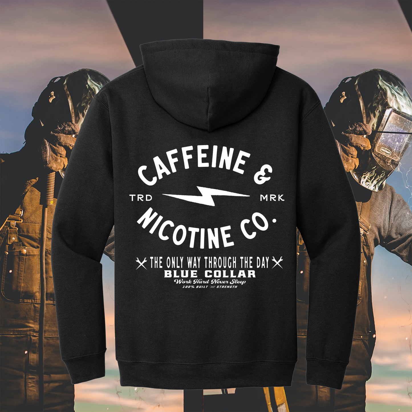 CAFFEINE AND NICOTINE HOODIE