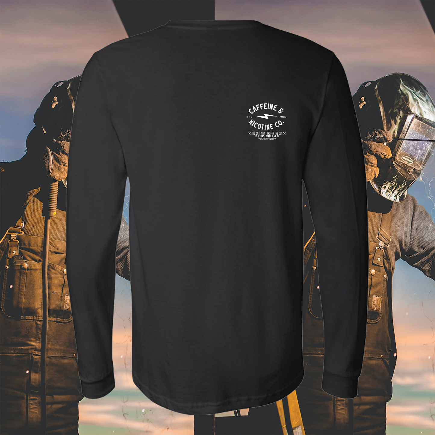 CAFFEINE AND NICOTINE LONG SLEEVE