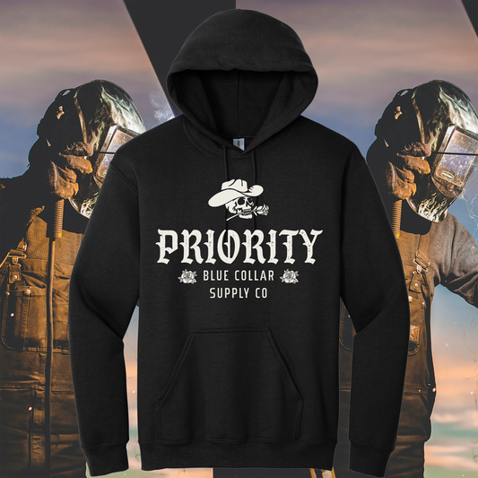 BLUE COLLAR COWBOY HOODIE
