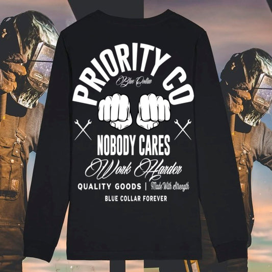 WORK HARDER LONG SLEEVE