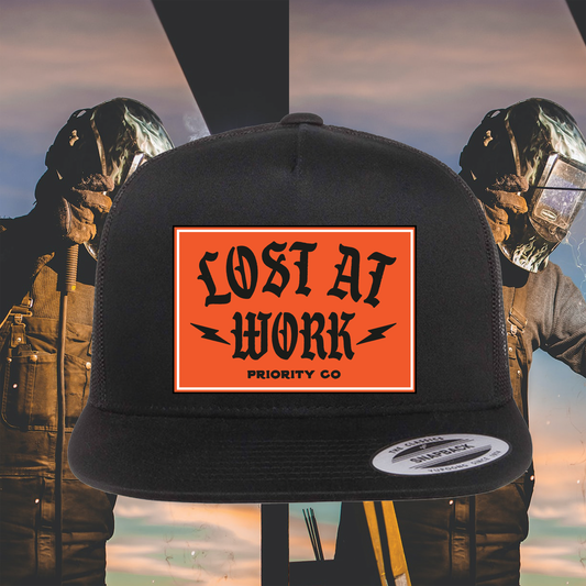 LOST AT WORK BLACK HAT