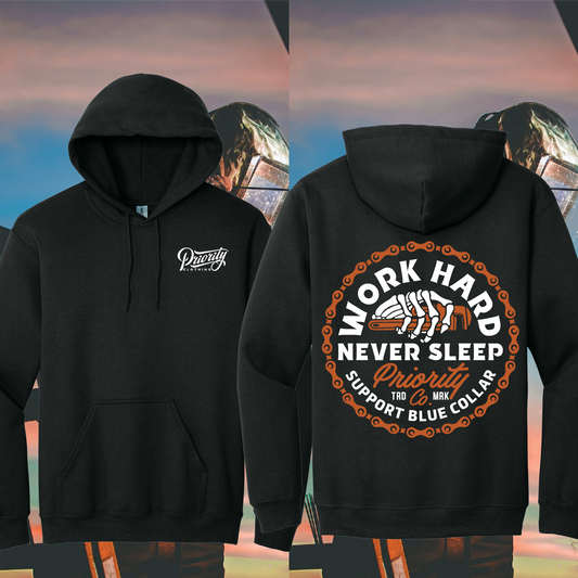 CHAINED UP CREST HOODIE